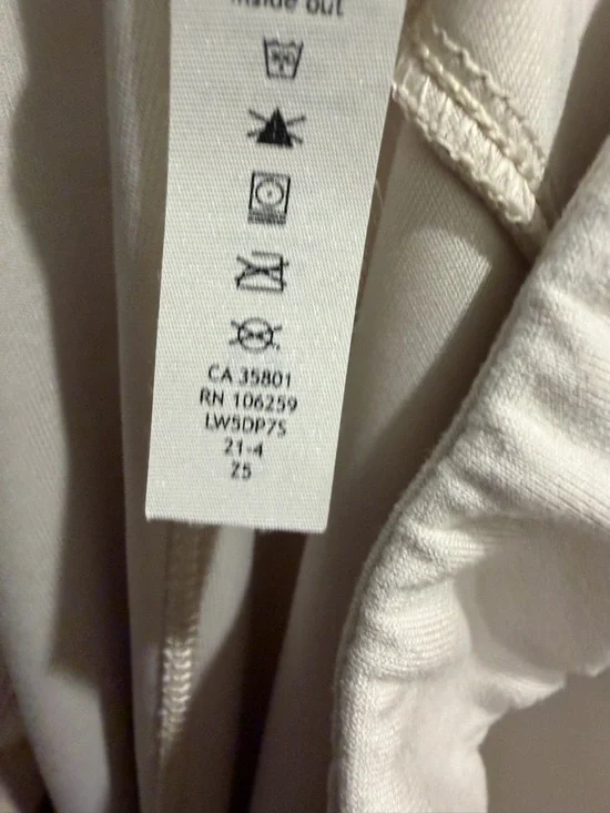 Lululemon Softstreme Relaxed High-Rise Pant White Opal Size 10 - Picture 7 of 7